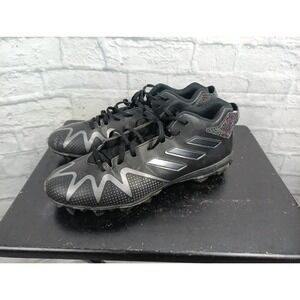 Adidas Mens Freak Spark Mid Black Football Cleats Size 15 Slightly Used S15
